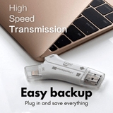 4-in-1 iFlash Drive Card Reader